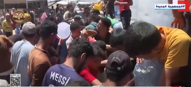 "إكسترا نيوز" ترصد معاناة الفلسطينيين للحصول على المياه وسط ارتفاع درجات الحرارة