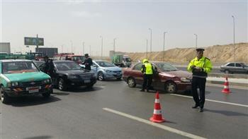 خلال 24 ساعة.. رادار المرور يلتقط 1168 سيارة تسير بسرعات جنونية 