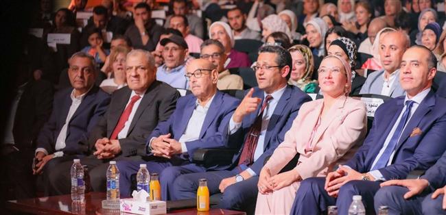 وزيرة البيئة تشارك فى حفل تسليم جائزة الصحافة المصرية