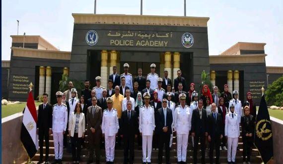 أكاديمية الشرطة تستقبل وفد كلية الحقوق بجامعة أسيوط   