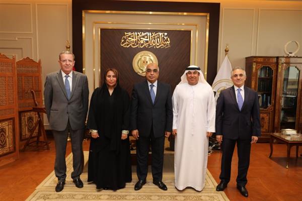 وزير العدل يستقبل سفيرة دولة الإمارات بالقاهرة