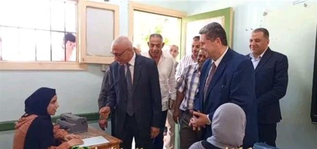 محافظ شمال سيناء يتفقد امتحانات الثانوية العامة في لجان العريش