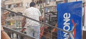 إغلاق منشآت مخالفة وإزالة إشغالات بأحياء الإسكندرية