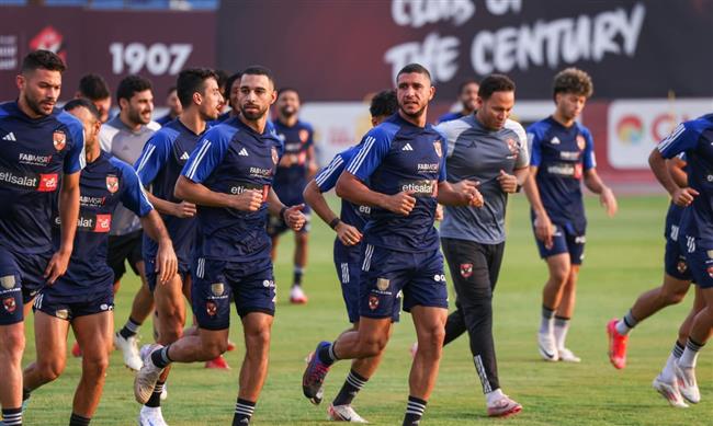 الدوري المصري .. الأهلي يختتم استعداداته لمواجهة بيراميدز