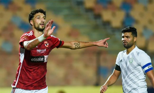الدوري المصري .. وسام أبو علي يحرز هدف الأهلي الثاني في مرمى بيراميدز