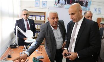 وزير التعليم ومحافظ المنيا يتفقدان مدرسة الشهيد محمد وحيد حبشي