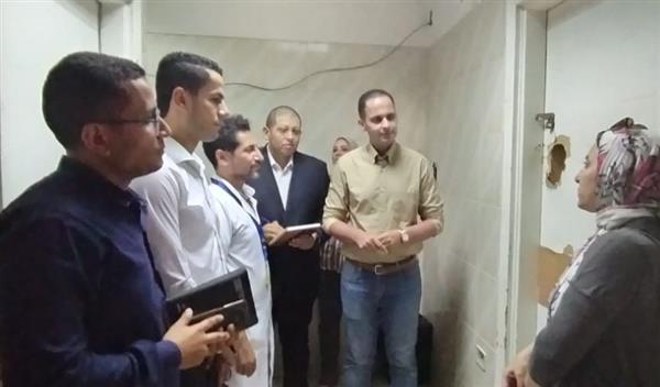 نائب وزير الصحة يتفقد مستشفى برج العرب والعامرية بالإسكندرية
