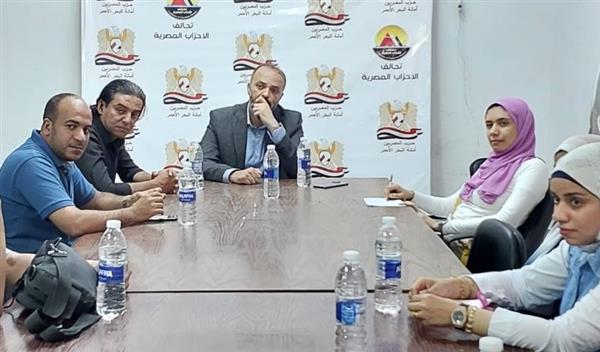 "المصريين" يعقد اجتماعًا موسعًا لمناقشة بيان الحكومة وخطة الحزب بالبحر الأحمر