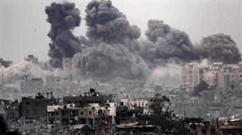 استشهاد خمسة فلسطينيين في قصف الاحتلال الإسرائيلي منزلا وسط قطاع غزة