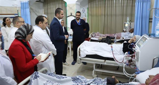 نائب وزير الصحة يتفقد مستشفى القاهرة الجديدة التخصصي 