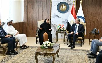   مباحثات مشتركة بين وزير البترول وسفيرة الإمارات حول سبل التعاون بين البلدين
