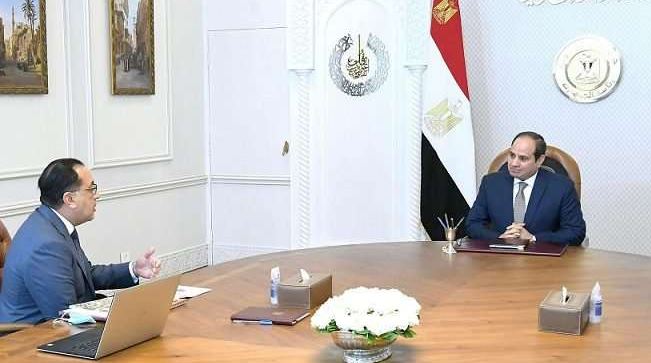 الرئيس السيسي يبحث مع مدبولي عددا من ملفات العمل الحكومي