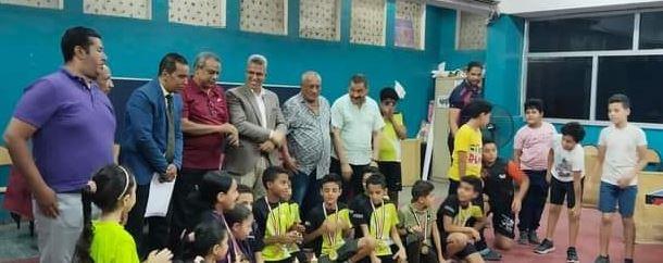  "منطقة قنا " لتنس الطاولة تكرم الفائزين في بطولة المنطقة لتنس الطاولة 