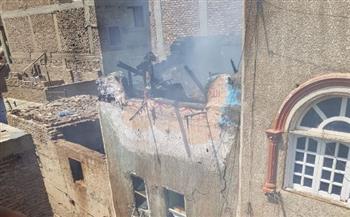   السيطرة على حريق منزل من طابقين بوسط مدينة الأقصر دون خسائر 