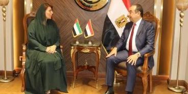 وزير قطاع الأعمال يبحث مع سفيرة الإمارات بالقاهرة تعزيز التعاون المشترك