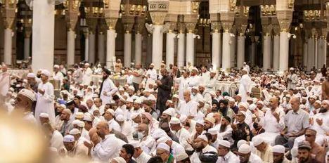 المسجد النبوي يستقبل أكثر من 7 ملايين مصل وزائر خلال الأسبوع الماضي