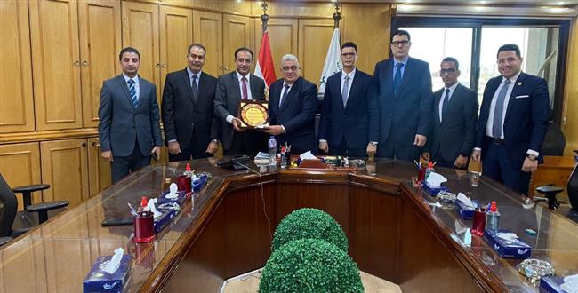 المستشار أحمد عبود يستقبل رئيس نادي قضاة مجلس الدولة بالبحيرة