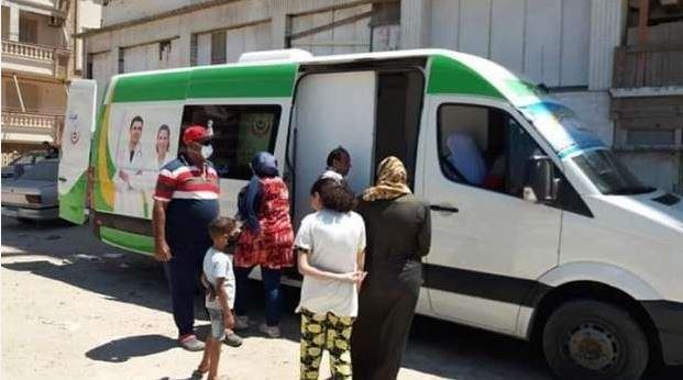 دمياط ..عيادات متنقلة بمصيف رأس البر للكشف والعلاج بالمجان