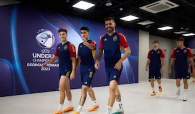 المنتخب الأوليمبي الإسباني يبدأ استعداداته في فرنسا