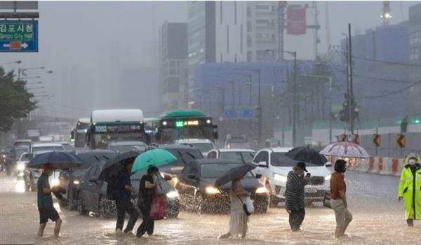 كوريا الجنوبية : إلغاء أكثر من 20 رحلة جوية بسبب الأمطار الغزيرة