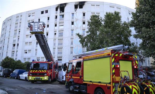 مصرع سبعة أشخاص في حريق بمبنى سكني بمدينة "نيس" الفرنسية
