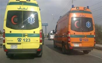   إصابة شخص صدمته سيارة أثناء عبوره طريق إسكندرية الصحراوى