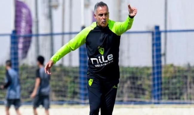 جوزيه جوميز يدفع بموهبة جديدة في مران الزمالك في حراسة المرمى