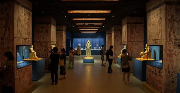 افتتاح معرض "قمة الهرم: حضارة مصر القديمة" بـ متحف شنجهاي القومي