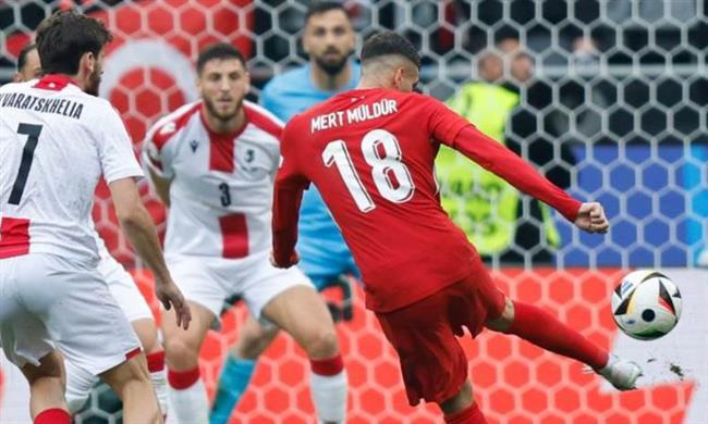 هدف التركي ميرت مولدور في جورجيا الأفضل في اليورو بتصويت الجمهور