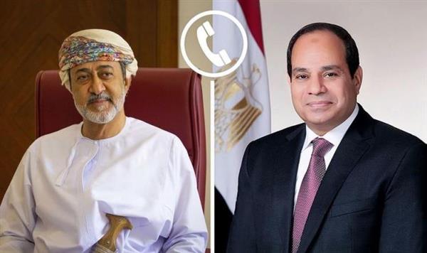 الرئيس السيسي يعزي هاتفيا سلطان عمان في ضحايا حادث إطلاق النار بمسقط