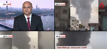   خبير علاقات دولية: القصف الإسرائيلى على ميناء الحديدة لن يردع جماعة الحوثى