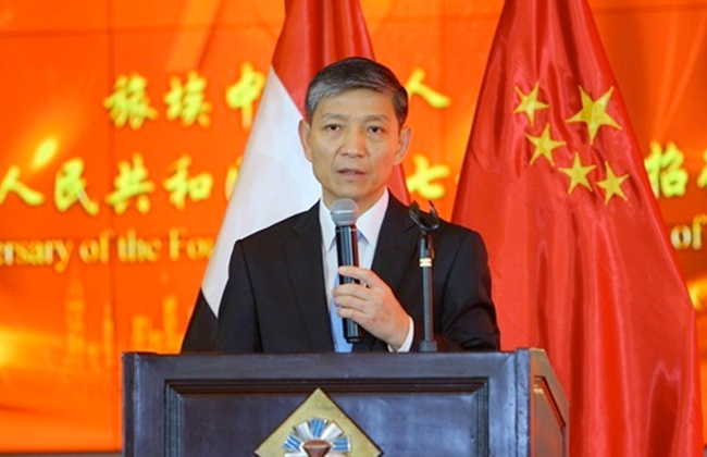 سفير الصين: نولي اهتماما عظيما بتطوير العلاقات مع مصر