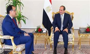رئيس الوزراء يهنئ الرئيس السيسي بمناسبة ذكرى ثورة 23 يوليو