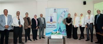 رئيس مياه الإسكندرية يشهد عرض مشاريع الكوادر القيادية 