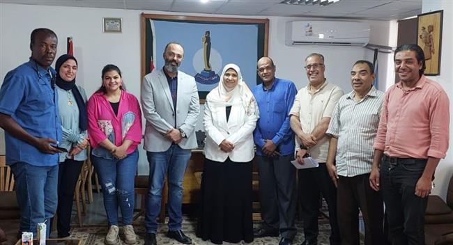 حزب المصريين بـ البحر الأحمر يلتقي قيادات "التضامن"