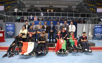   منتخب مصر يتوج بـ5 ميداليات في بطولة العالم للبوتشيا