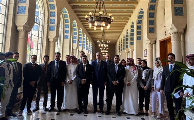 "التميمي" يطلع وفدًا من "الخارجية السعودية" على نشأة الجامعة العربية وآليات عملها