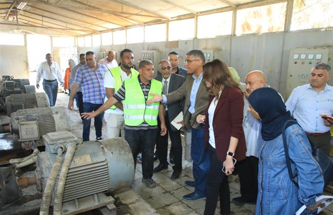 محافظ الجيزة يتفقد المنطقة الصناعية والاستثمارية بـ أبو رواش