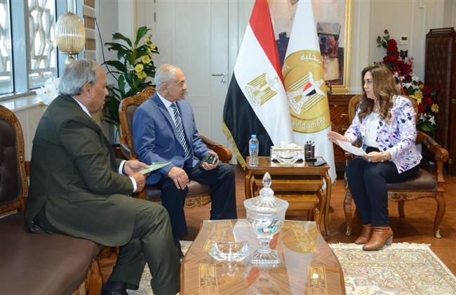 وزيرة التنمية تستقبل رؤساء لجنتي الدفاع والإسكان بمجلسي النواب والشيوخ