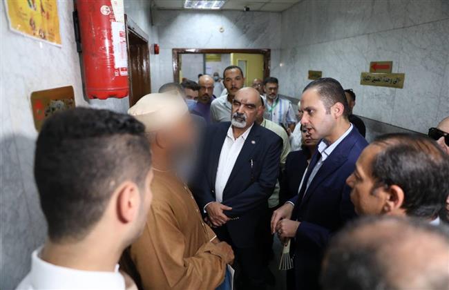 "الصحة": نائب الوزير يتفقد مستشفيات الهلال للتأمين الصحي وجرجا العام