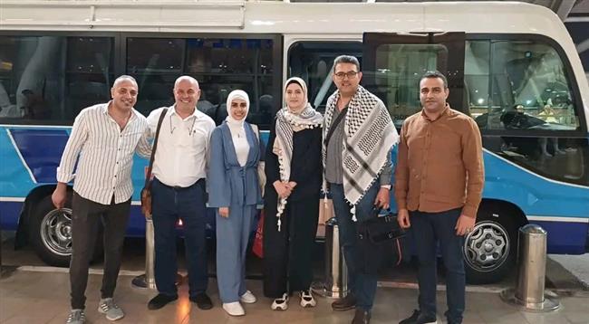 وصول وفد دولة فـلسطين للمشاركة في نموذج محاكاة برلمان الشباب العربي