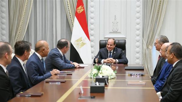 الرئيس السيسي يشيد بنجاحات شركة "أباتشي" الأمريكية للبترول في مصر