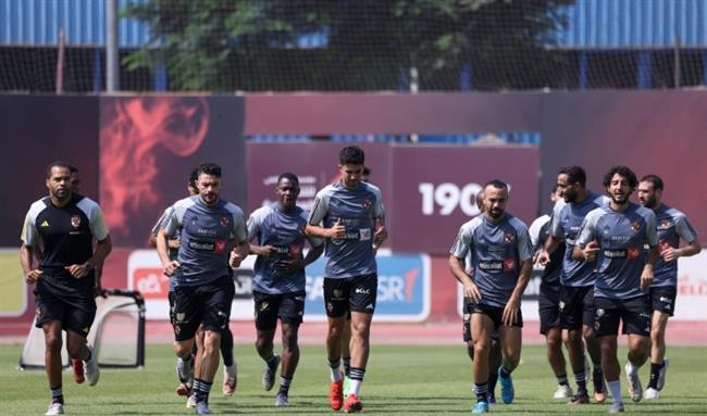 دوري نايل .. الأهلي يواصل تدريباته استعدادا لمباراة المصري