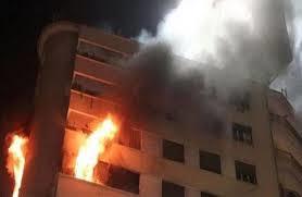 إصابة 5 أشخاص في حريق داخل شقة سكنية بحدائق القبة