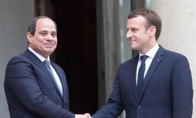 الرئيس السيسي يهنئ ماكرون بمناسبة الاحتفال بذكرى العيد القومي الفرنسي