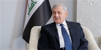  رئيس العراق يؤكد ضرورة توحيد الموقف الدولي لوقف العدوان على غزة