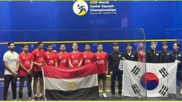 مصر تهزم كوريا الجنوبية وتتوج ببطولة العالم لناشئي الإسكواش 