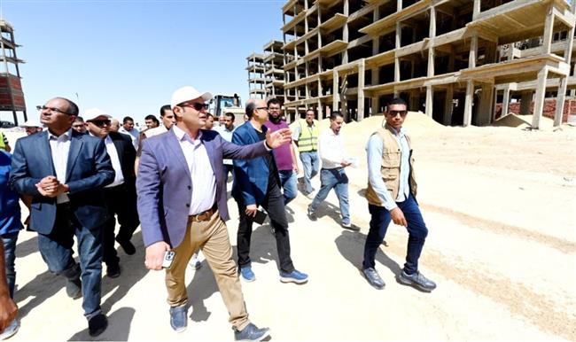بالصور.. الشربيني في العلمين وتوجيهات هامة جدا 
