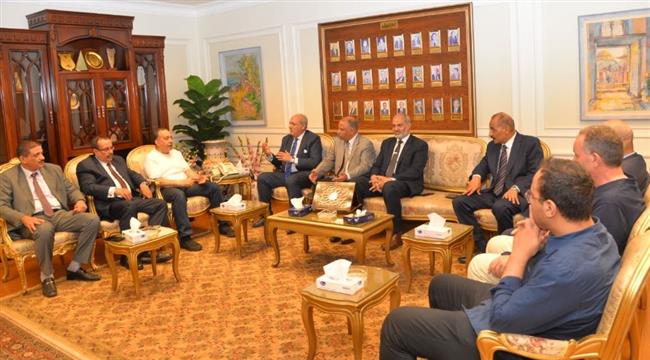 محافظ أسيوط يستقبل وفد رابطة الحقوقيين بالمحافظة 