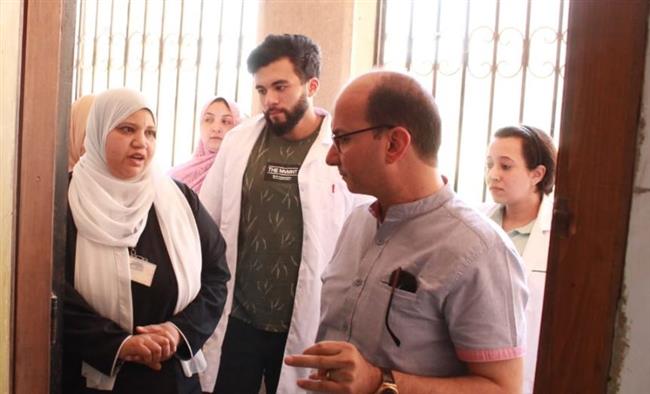 فى جولة مفاجئة.. وكيل "صحة القليوبية" يحيل  27 شخصا للتحقيق